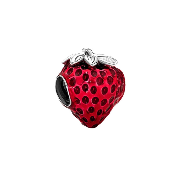 Berloque em prata 925 - Charm My Life Morango