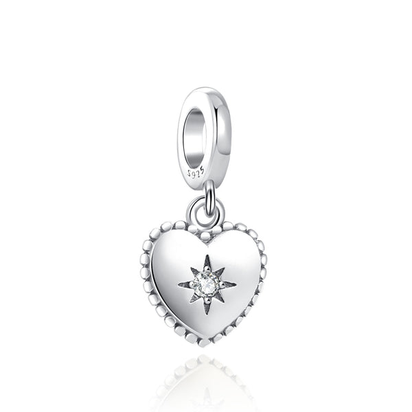 Berloque em prata - Charm My Life Love