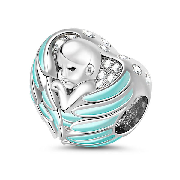 Berloque em Prata 925 - charm My Life Bebê Anjo