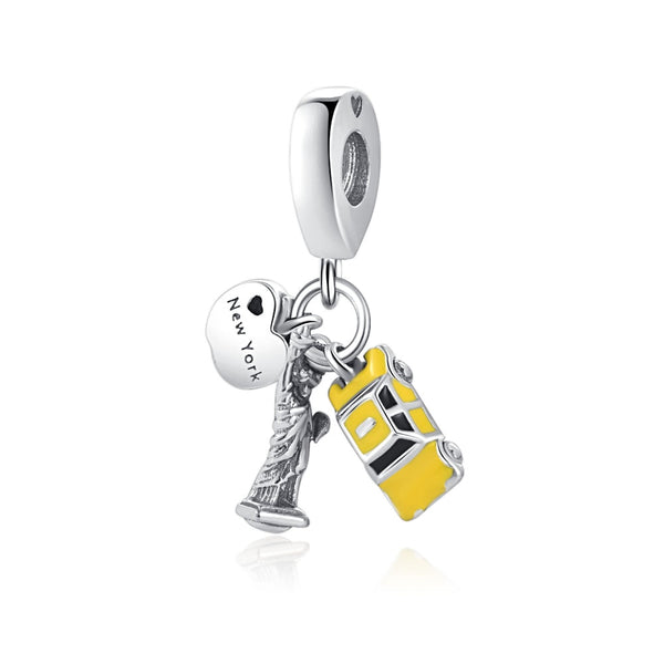 Berloque em prata - Charm My Life New York