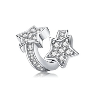 Berloque em Prata - Charm My Life Estrelas