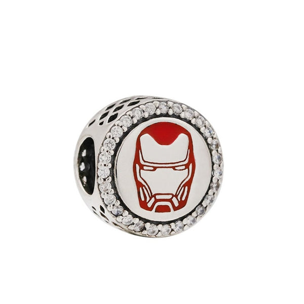 Berloque em prata - Charm Vingadores Homem de Ferro