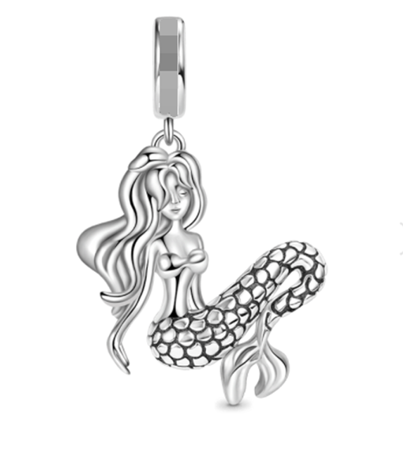 Berloque em prata - Charm My Life Sereia